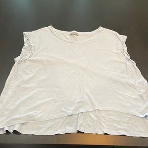 All Saints pale blue tank